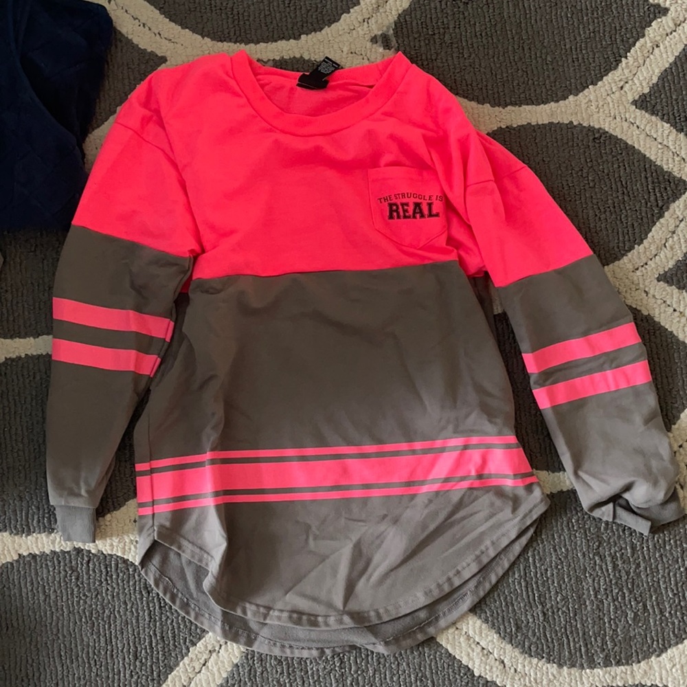 ‘The struggle is real’ long sleeve tshirt